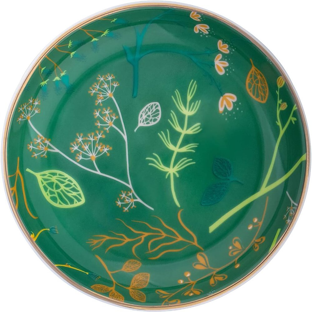 Jewelry Ring Dish Tray Boho Ceramic Decorative Trinket Dish Organizer for Rings